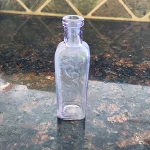 Small old bottle